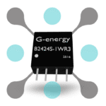 roboway H-link B2424S-1WR3H 24V to 24V 42mA 1W Dc Dc Converter Isolated Power Module