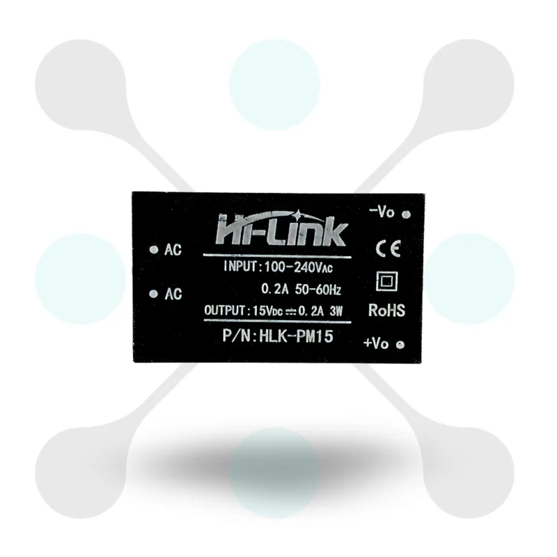 roboway HLK-PM15 Hi-Link 15V 3W AC to DC Power Supply Module