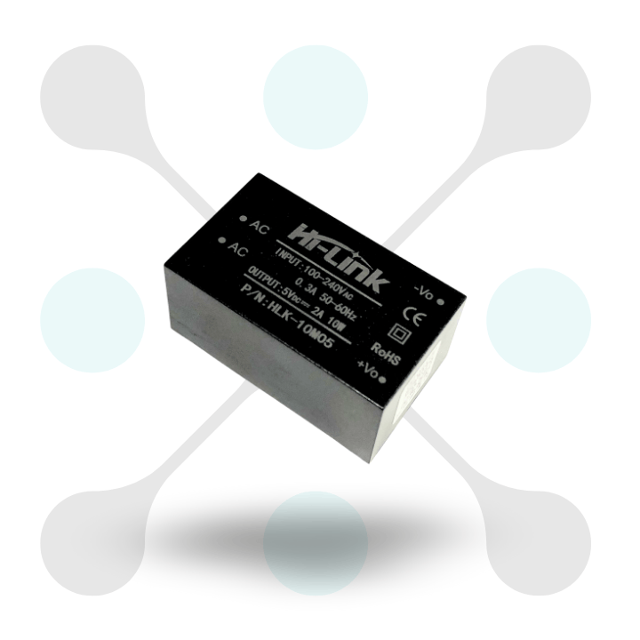 roboway Hi-Link HLK-10M05 100-240V to 5V 10W 2A AC to DC Isolated Power Supply Module