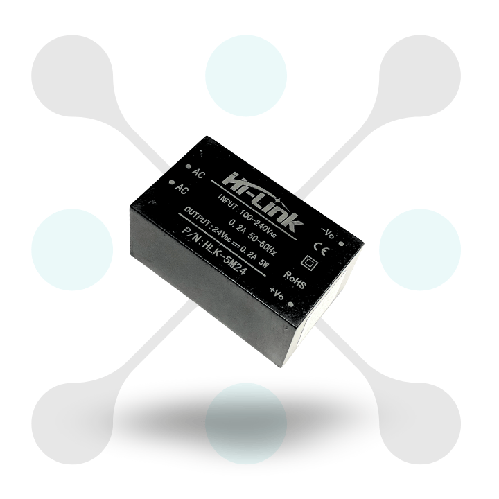 roboway Hi-Link HLK-5M24 100-240V to 24V 5W 208mA AC to DC Powar Supply Module Isolated Converter