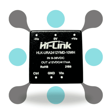 roboway Hi-Link URA2412YMD-10WH 24V To 12V 10W 833mA Isolated Buck Converter