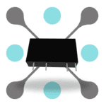 roboway Hi-link 12V to 3V 2W 606mA isolated power module