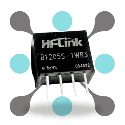 roboway Hi-link B1205S-1WR3 12V to 5V 200mA 1W Dc Dc Converter Isolated Power Supply Module