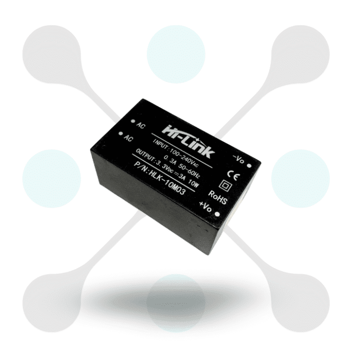 roboway Hi-link HLK-10M03 100-240V to 3.3v 10w 3A AC to DC Isolated Power Module