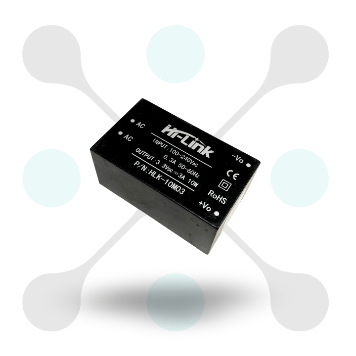 roboway Hi-link HLK-10M03 100-240V to 3.3v 10w 3A AC to DC Isolated Power Module