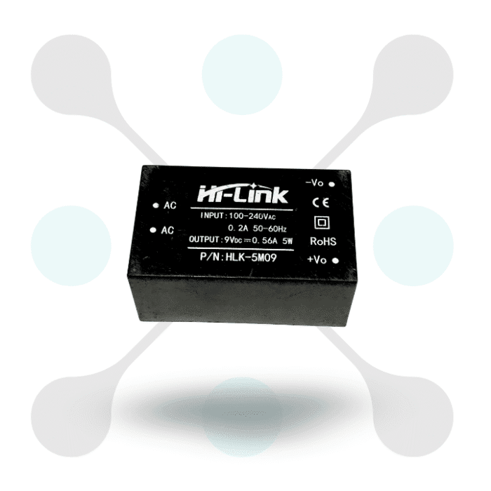 roboway Hi-link HLK-5M09 9V 5W AC-DC Power module