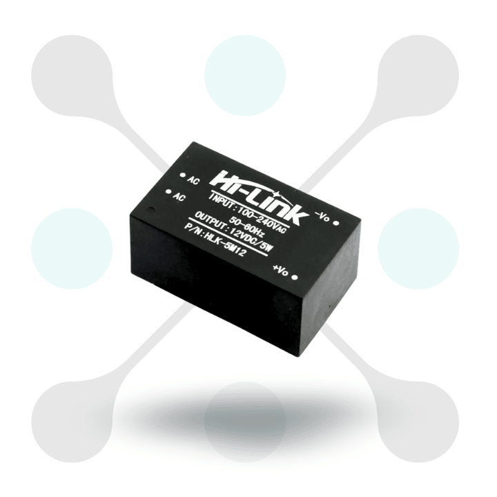 roboway Hi-link HLK-5M12 100-240V to 12V 5W 416mA AC to DC Power Supply Module Isolated Converter