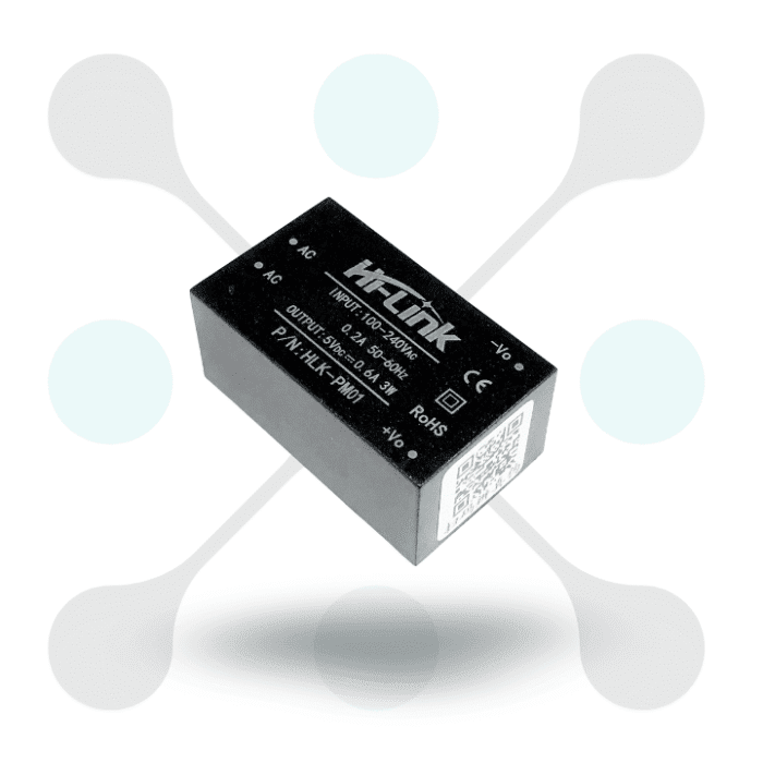 roboway Hi-link HLK-PM01 5V 3W AC-DC Isolated Power Supply Module