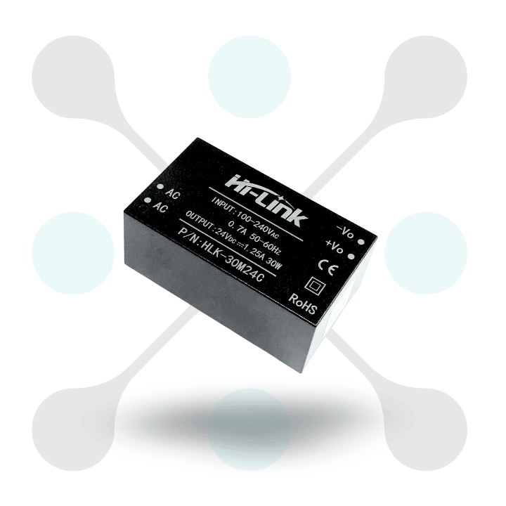 roboway Hi-link Hlk-30m24c 24v 1.25a 30w Ac to DC Power Module