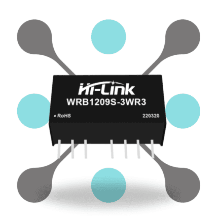 roboway Hi-link WRB1209S-3WR3H 12V To 9V 333mA 3W Isolated Dc Converter Power Module