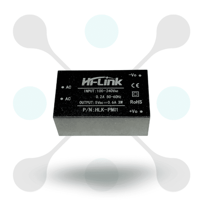 roboway Hilink 100-240V to 5V 3W 600mA Isolated power converter