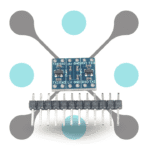 roboway I2C 4 Channel 3.3V to 5V Logic Level Converter