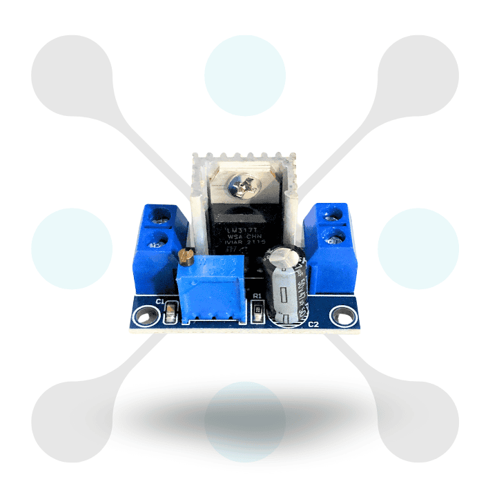 roboway LM317 DC-DC Linear Converter Buck Adjustable Step Down Converter Micro Controller Board Electronic Hobby Kit