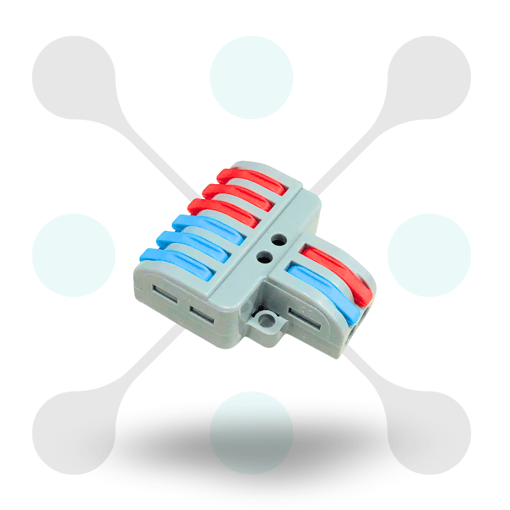 roboway LT-623 SPL-62 Quick Wire Connector Terminal 2 In 6 Out Terminal Connector