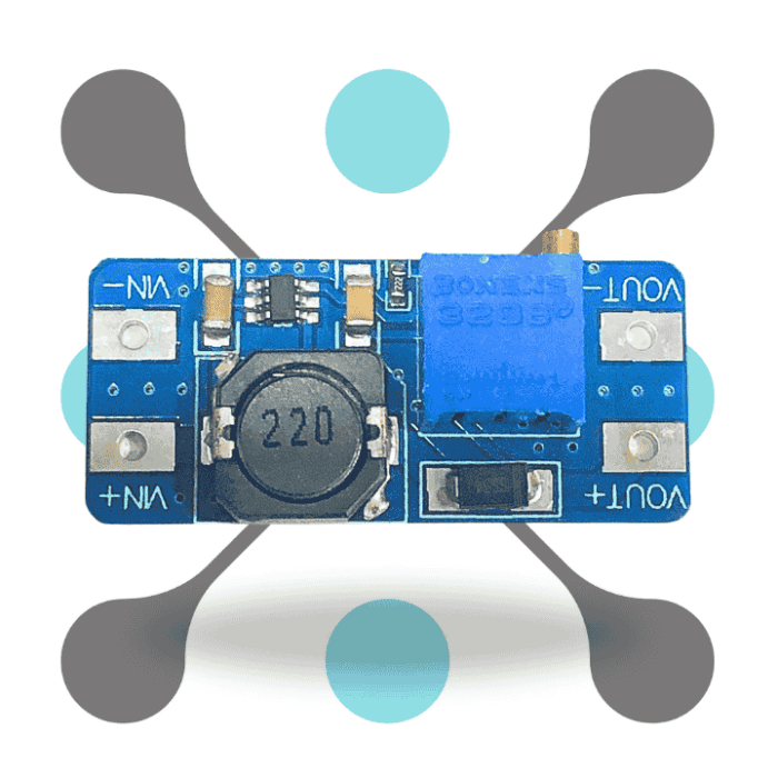 roboway MT3608 2A Max DC-DC Step Up Power Module Booster Power Module