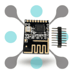 roboway NRF24L01 SMD Wireless Transceiver 2.4GHz Antenna Module for Microcontroller Radio Electronic Hobby Kit