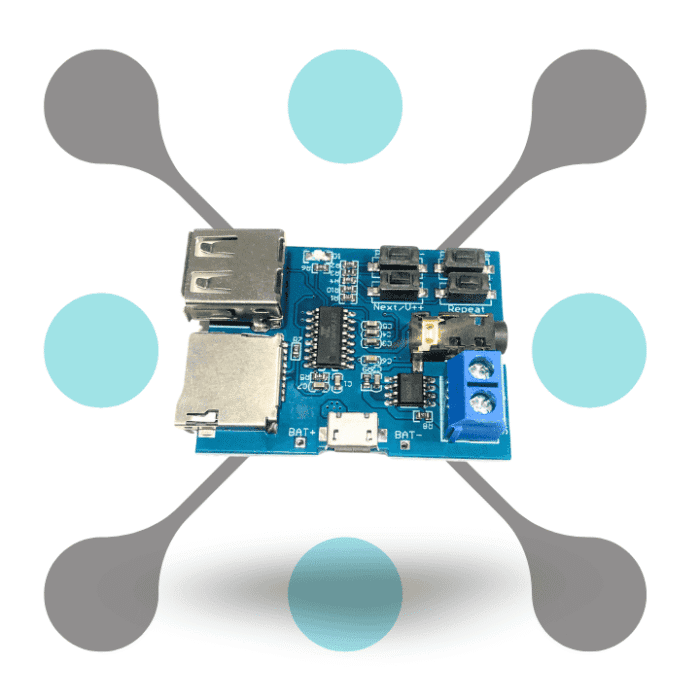 roboway Non-Destructive MP3 Decoding Board