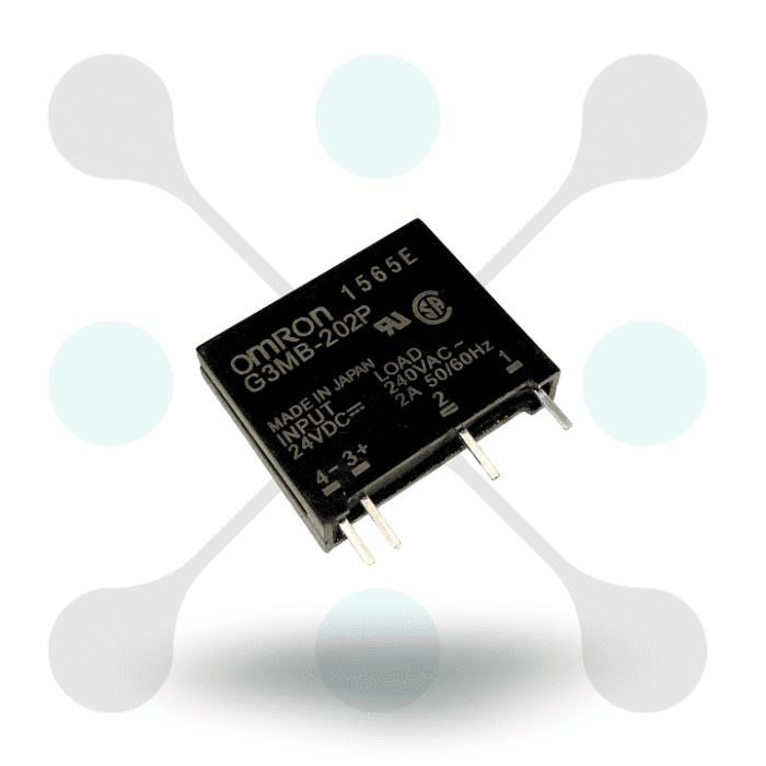 roboway Omron G3MB-202P 24VDC IN 240VAC 2A OUT Solid State Relay