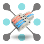 roboway PCT-SPL-42 Quick Wire Connector 42 Terminal Block For 1.8-2.5mm Wire with Spring Lock Lever