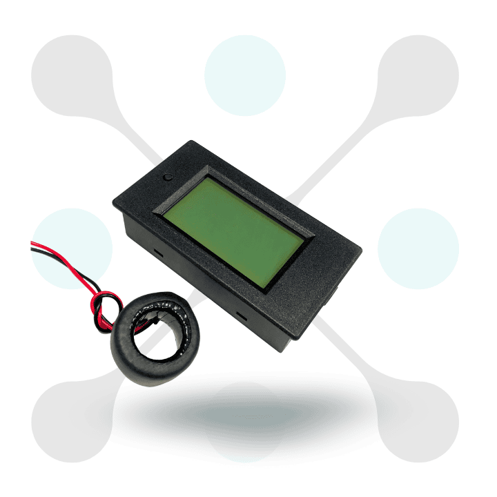 roboway PZEM-061 AC 80-260V 100A LCD Digital Current Voltage Power Energy Ammeter Voltmeter with Current Transformer CT