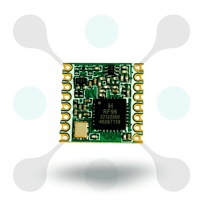 roboway RFM95W 868MHZ lora Long Range Transreceiver Module