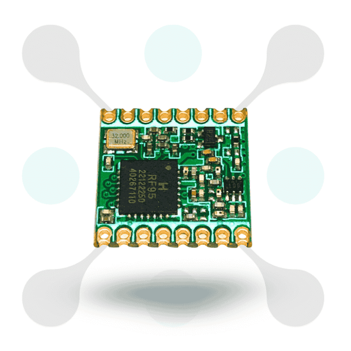 roboway RFM95W 868MHZ lora transreceiver