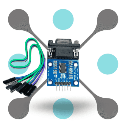 roboway RS232 to TTL Serial Module With Brush Line 3V To 5.5V