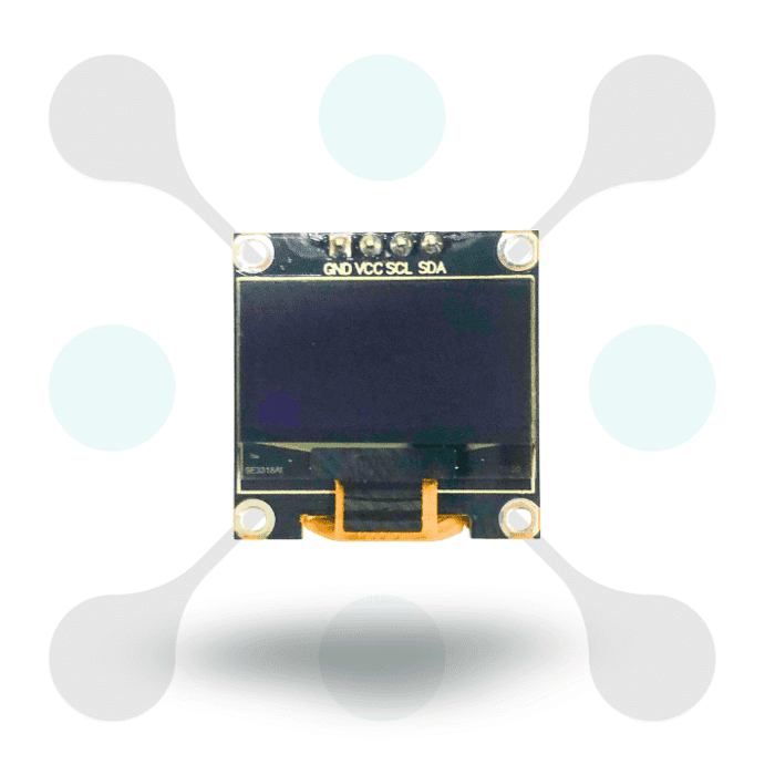 roboway SSD1306 0.96Inch I2C IIC 4pin OLED Display
