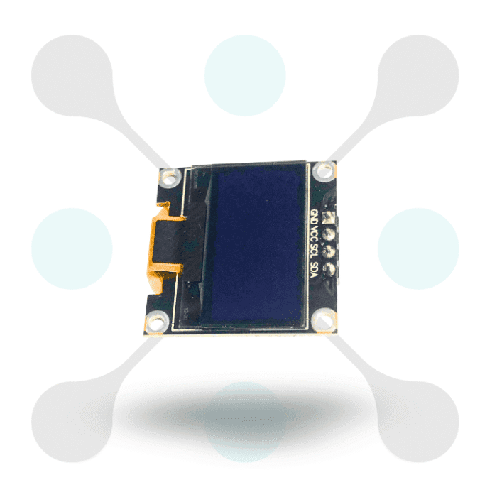 roboway SSD1306 I2C IIC 0.96Inch 4pin OLED Display