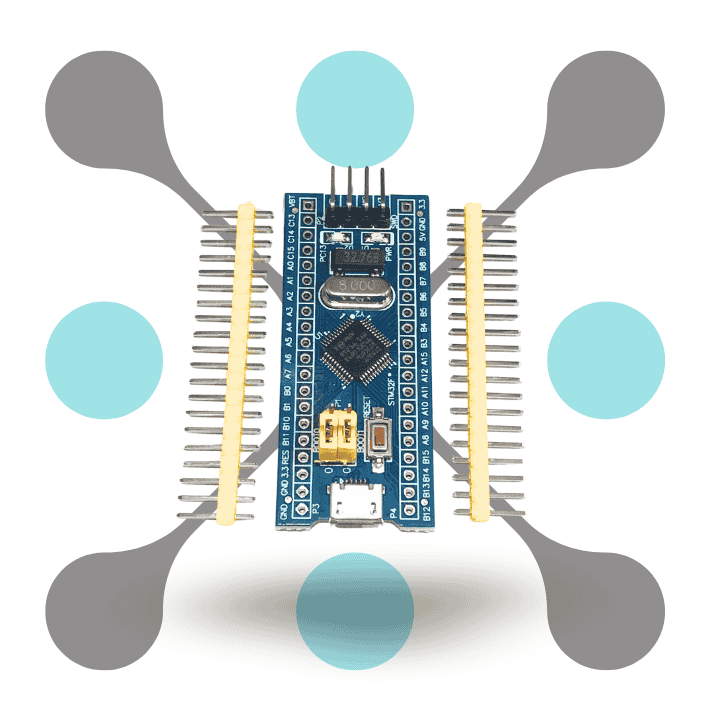 roboway STM32F103C8T6 STM32 ARM Core Module Minimum System Development Board