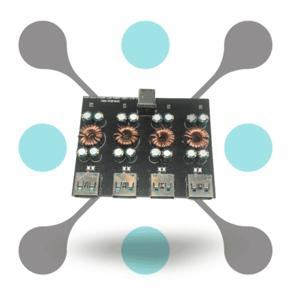 roboway Sw3518s Fast Charging Power Module DC6-32V USB Pd3.0 (PPS) Mobile Phone Fast Charging Board Step-down Module 4-way