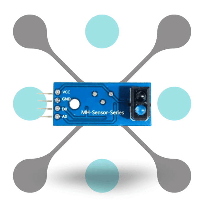 roboway TCRT5000 Dual Line Ir Sensor Module