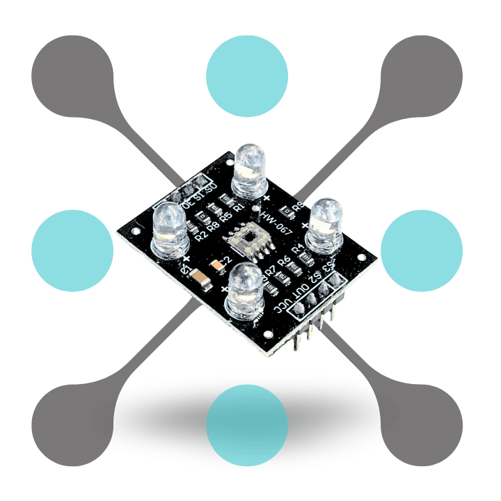 roboway TCS3200 Color Recognition Sensor Module for MCU Arduino