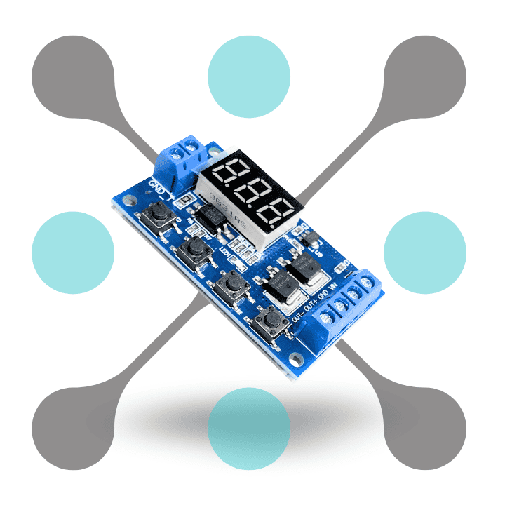 roboway Timing Delay Switch Circuit with Double MOSFET Control