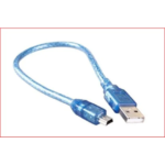 roboway USB 2.0 A to USB 2.0 Mini B Cable for Arduino Nano 30cm