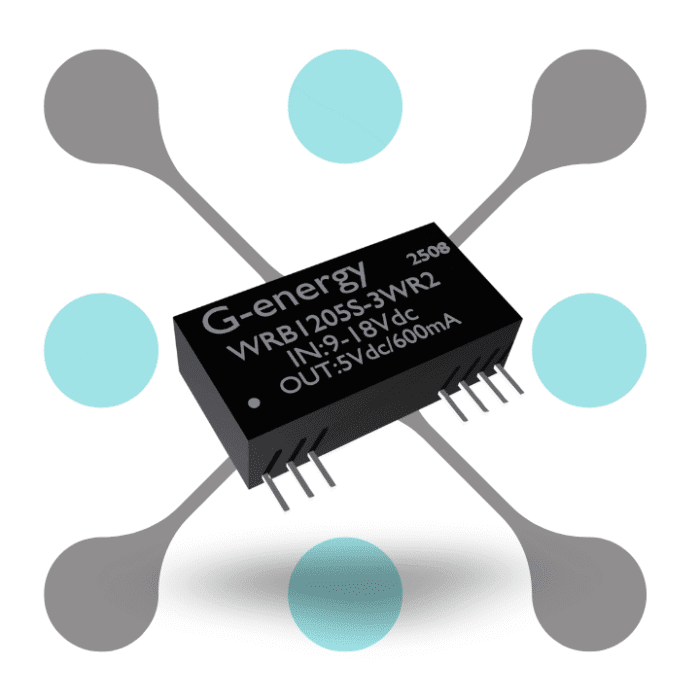 roboway WRB1205S-3WR2 12V to 5V 600mA 3W Dc Dc Converter