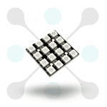 roboway WS2812B 4×4 RGB LED Module