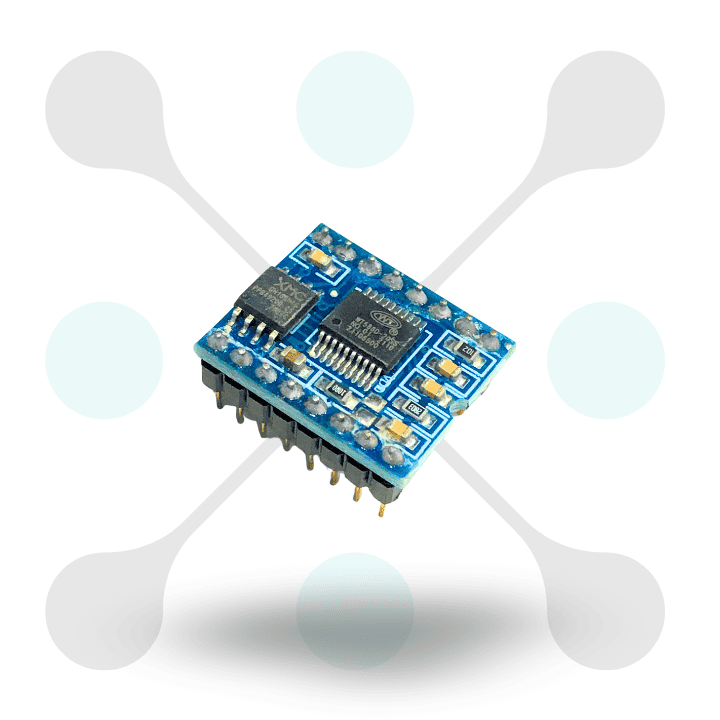 roboway WT588D audio wifi receiver board voice modules download 16P-16M voice chip high quality sound voice module DC2.8V 5.5V