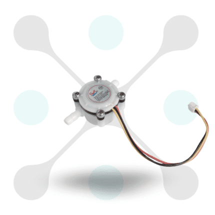 roboway Water Flow Sensor YFS401 Flowmeter 0.3-6Lmin3.5mm White