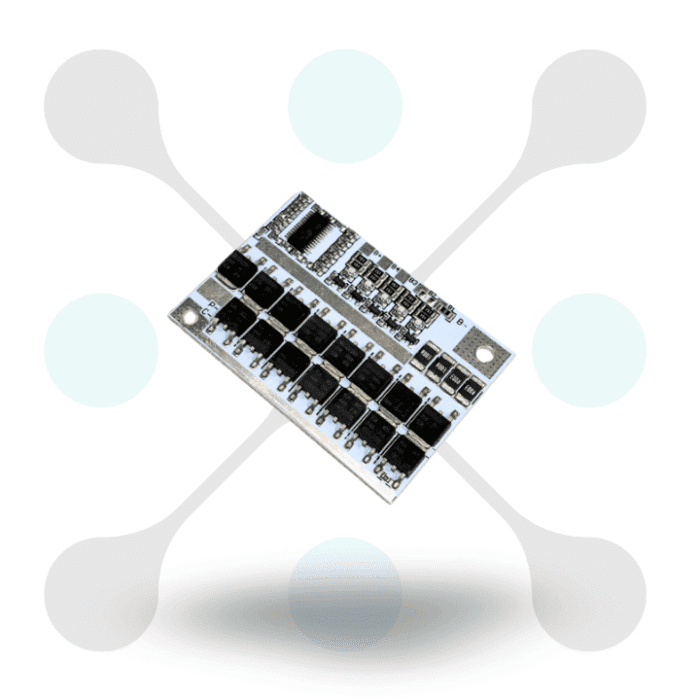 roboway White 4S 100A Bms Lithium ion Battery Protection Balance Charging BMS Protection PCB Board