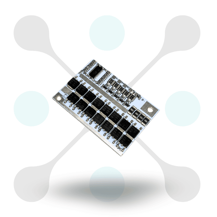 roboway White 4S 100A Bms Lithium ion Battery Protection Balance Charging BMS Protection PCB Board