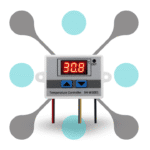 roboway XH-W3001 AC 220V 1500W Digital Microcomputer Thermostat Switch Temperature Controller
