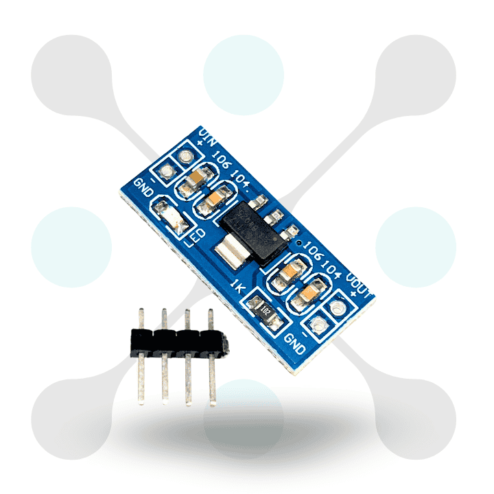 roboway ams1117 3.3v power supply module