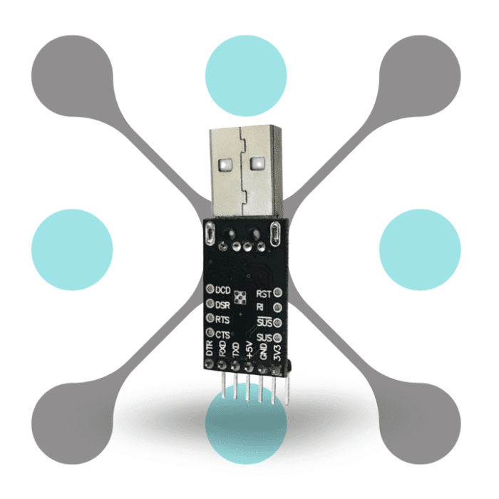 roboway cp2102(6-pin) usb 2.0 to ttl uart serial converter