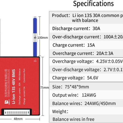 roboway daly 13s bms circuit