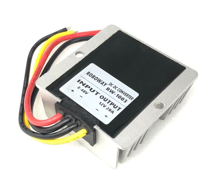 DC 8-40V To 12V 20A 240W Buck-Boost DC/DC Power Converters Step Up Down IP68