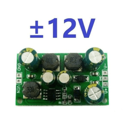 roboway dd1912pa 2 in 1 step up step down dc dc converter module 3 24vdc input positive and negative dual voltage output 4085℃ 12vdc