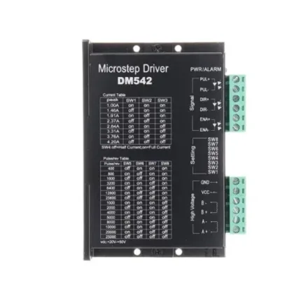 roboway dm542 digital stepper motor driver for cnc drivers controller 3 d printer accessory