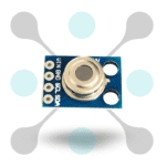 roboway mlx90614 human body temperature sensor module