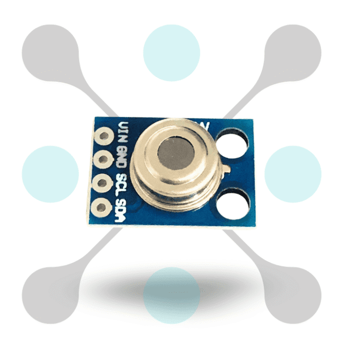 roboway mlx90614 human body temperature sensor module